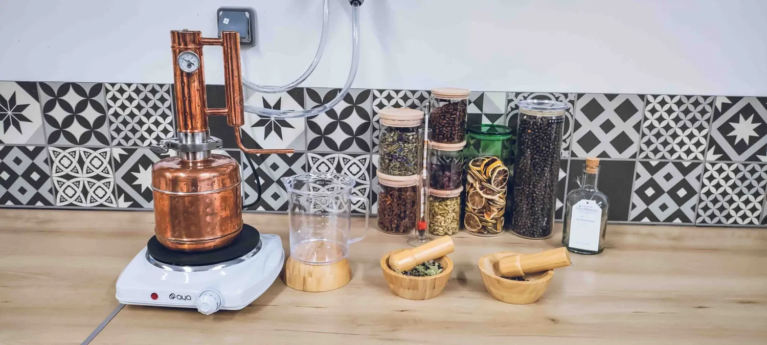 Les Brasseurs de la Vie Atelier distillation découverte