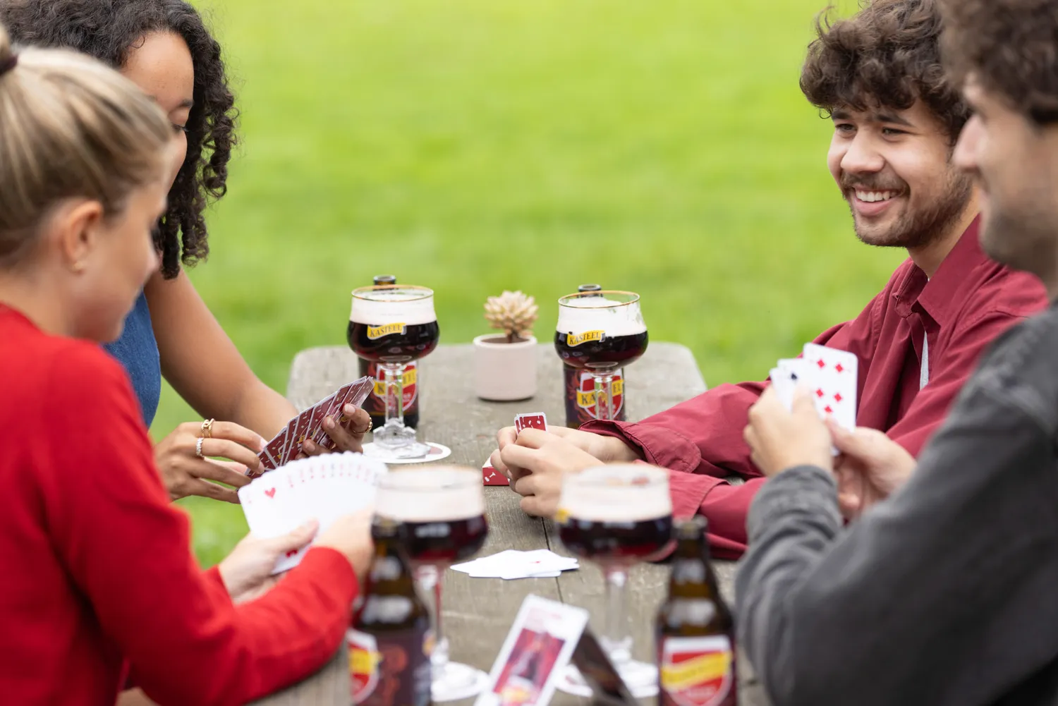 Kasteel Rouge jeu de 52 cartes à jouer collector