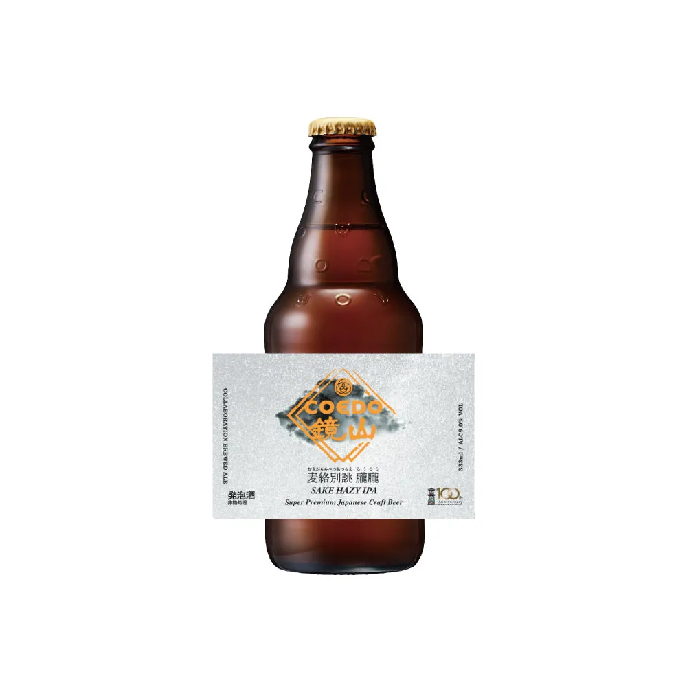 Coedo Mugikara Rourou bière Sake Hazy IPA 6 bouteilles 2023