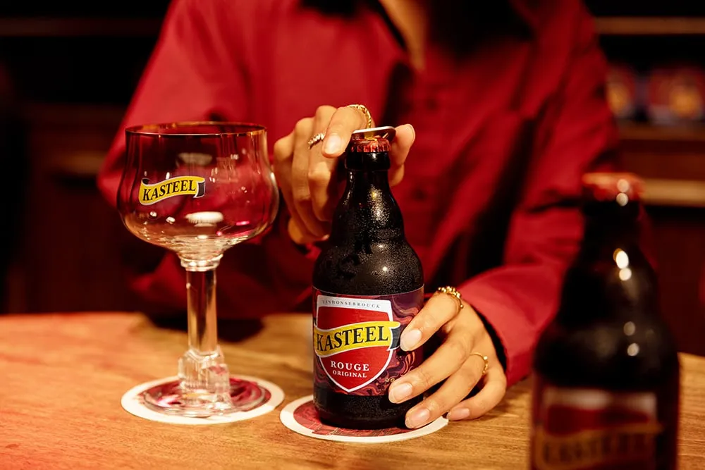 Kasteel Rouge Original coffret 4x33cl + verre