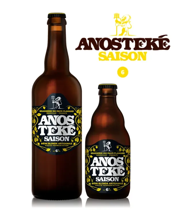 Anosteké Saison bière blonde 33cl florale
