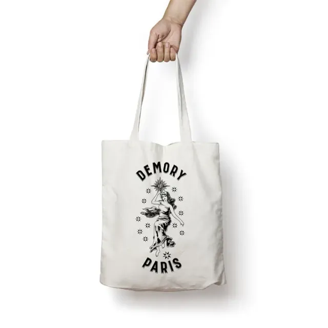 Demory Paris Tote Bag sac coton brasserie