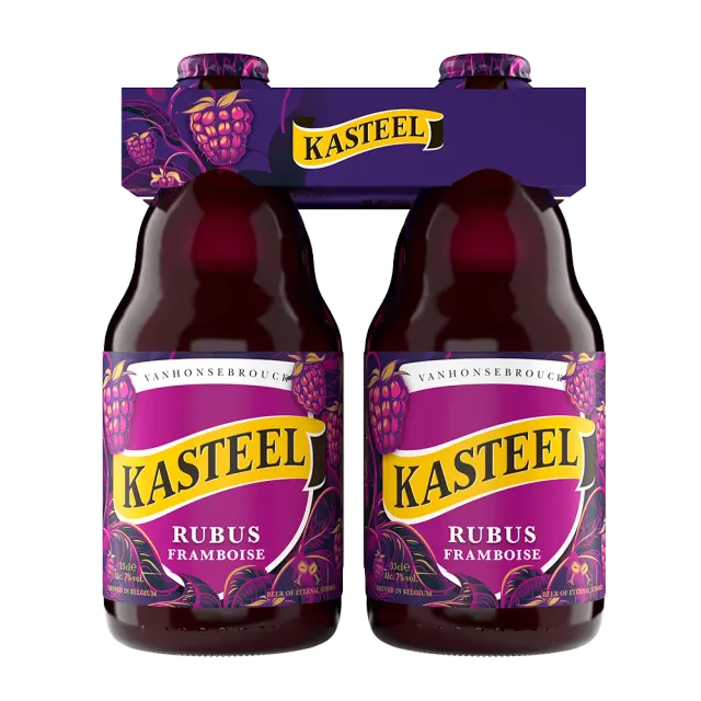 Kasteel Rubus Framboise bière fruitée pack de 4