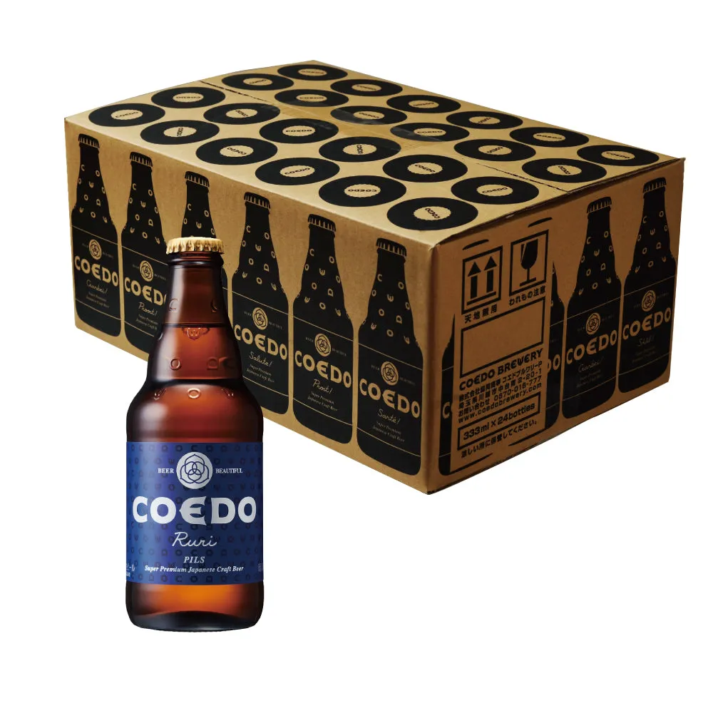 Coedo Ruri bière pils 6x33,3cl blonde nette
