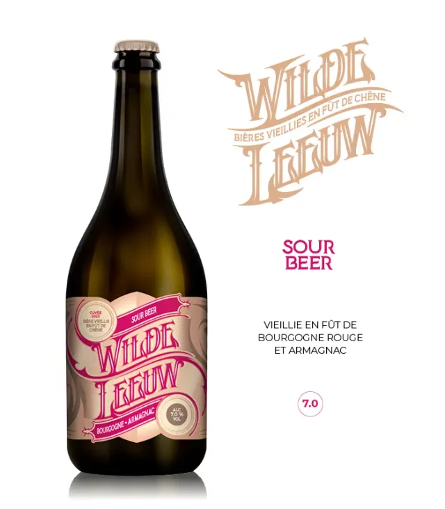 Wilde Leeuw Sour Ale bière cassis bouteille