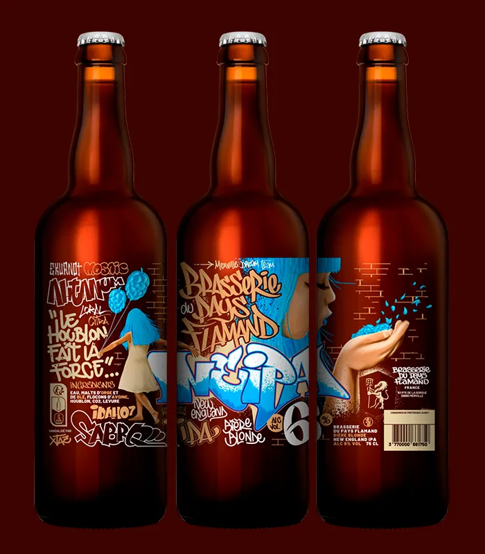 Anosteké NEIPA bière blonde trouble jus houblon