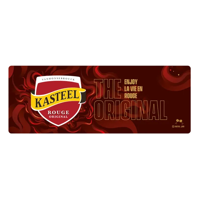 Kasteel Rouge T-shirt Schild tee-shirt gris coton bio