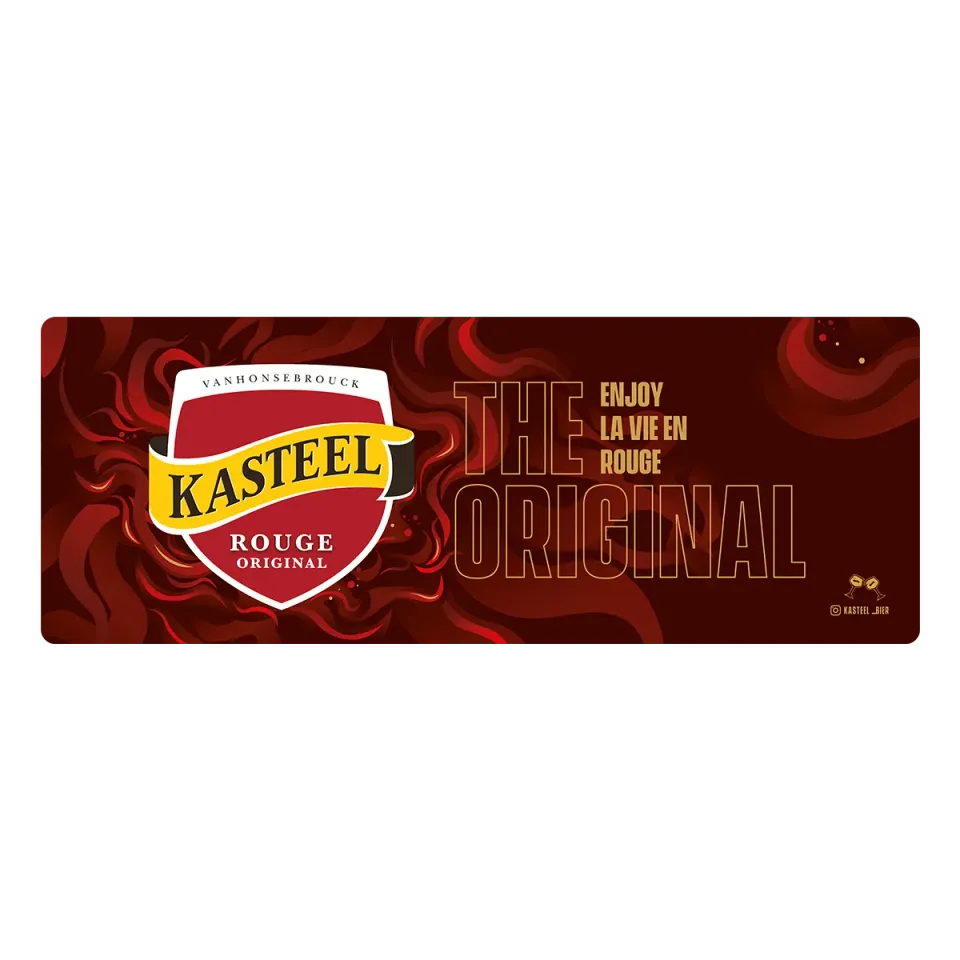 Kasteel Rouge T-shirt Schild tee-shirt gris coton bio