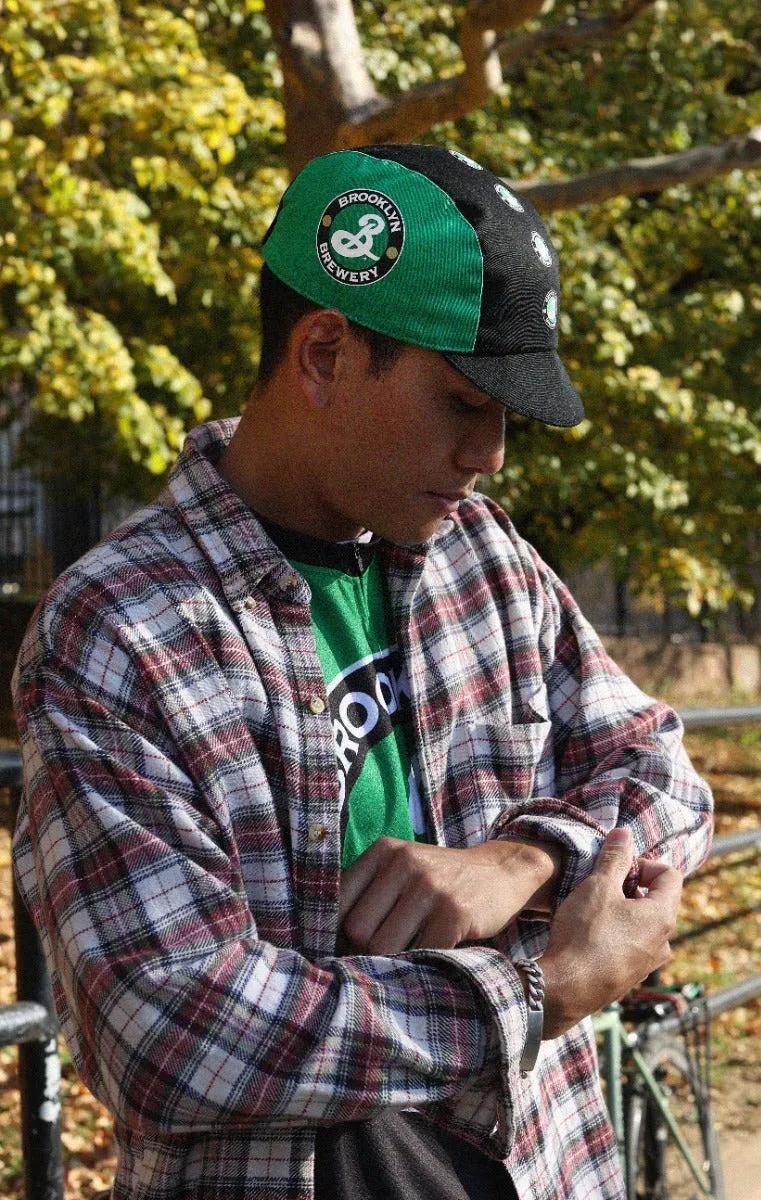 Brooklyn Retro Cyclist casquette coton à visière