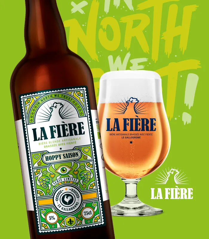 Anosteke La Fière Hoppy Saison bière saison poivrée