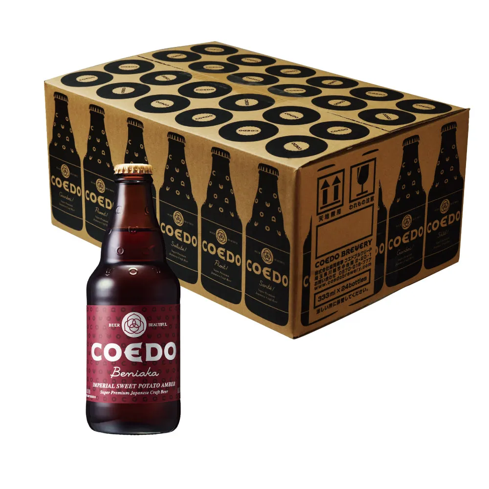 Coedo Beniaka bière ambrée 6x33,3cl patate douce