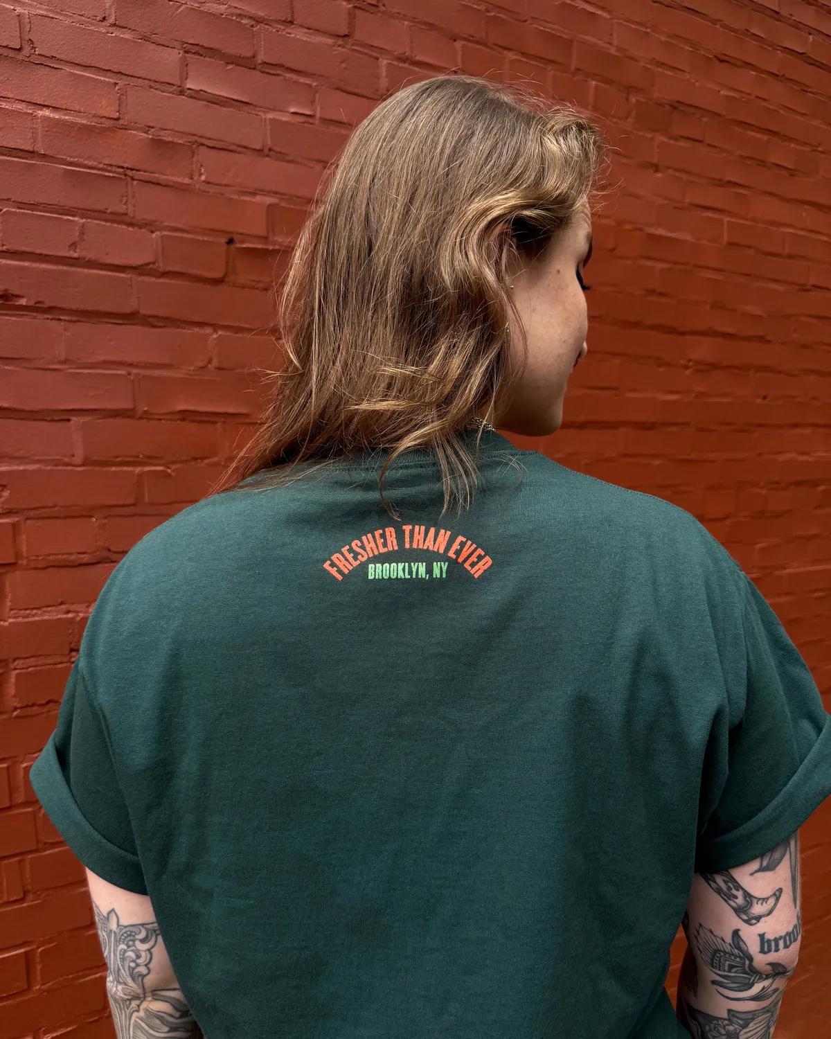 Brooklyn East IPA t-shirt poche coton logo poitrine