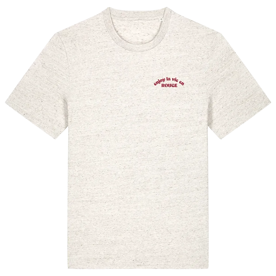 Kasteel Rouge Enjoy T-shirt coton bio Eco Heather