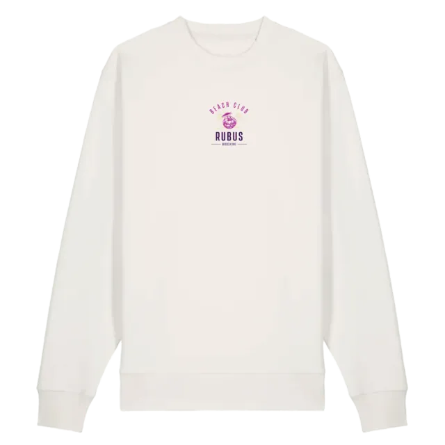 Kasteel Rubus sweat oversize coton bio écru