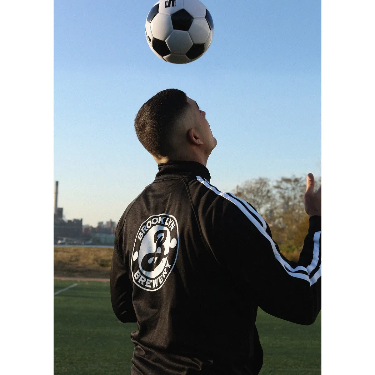 Brooklyn Brewery Retro Track Jacket veste polaire zippée