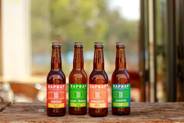 BAPBAP Pack IPA bière 12 bouteilles 33cl 4 recettes