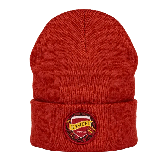 Kasteel Rouge bonnet rouge acrylique chaud