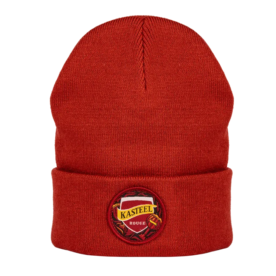Kasteel Rouge bonnet rouge acrylique chaud