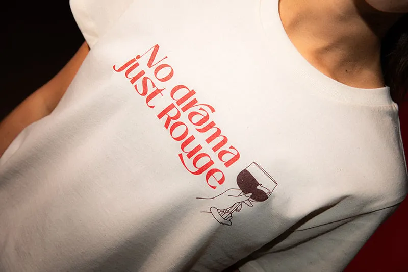 Kasteel Rouge T-shirt femme coton bio écru