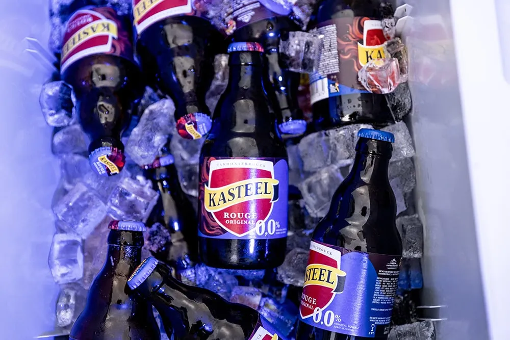Kasteel Rouge 0.0 bière sans alcool pack 4 cerise
