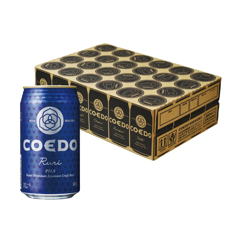 Coedo Ruri bière pils 6x33,3cl blonde nette