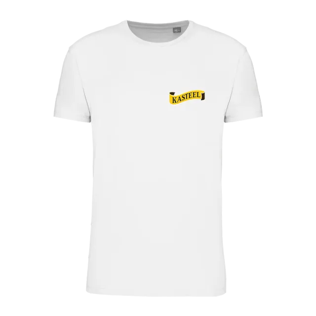 Kasteel t-shirt blanc coton bio classique
