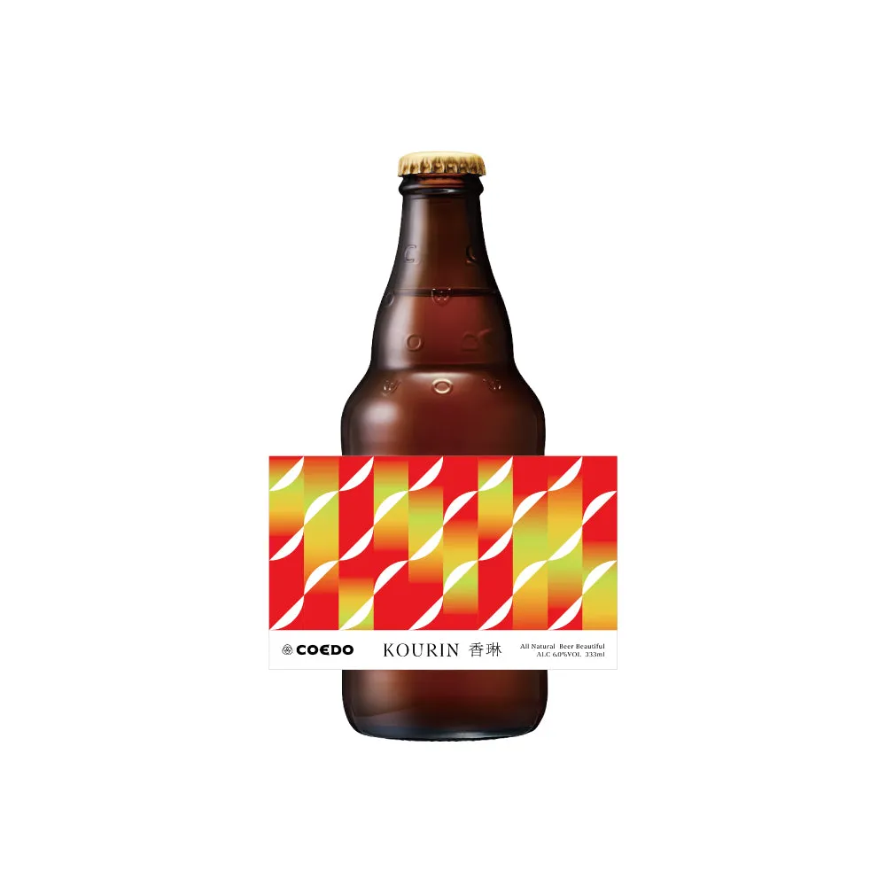 Coedo Kourin fruit pomme blé 6 bouteilles 2024