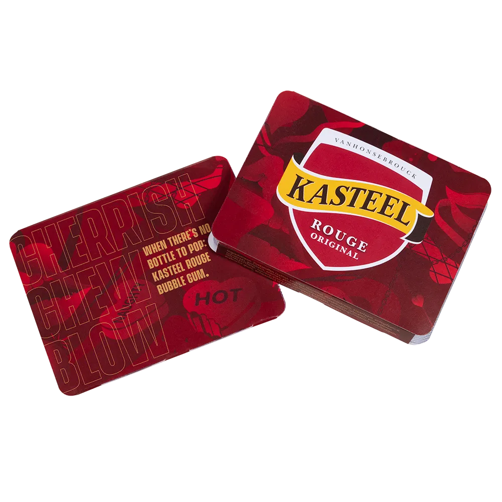 Kasteel Rouge T-shirt femme rose coffret coton