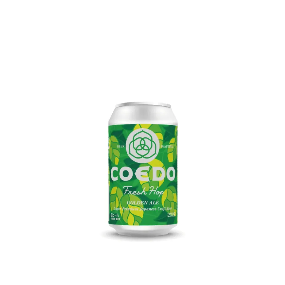 Coedo Fresh Hop Bière Golden Ale houblon frais 6 bouteilles