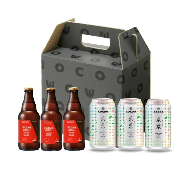 Coedo Chocolat Dunkel Iroha coffret 6 bières