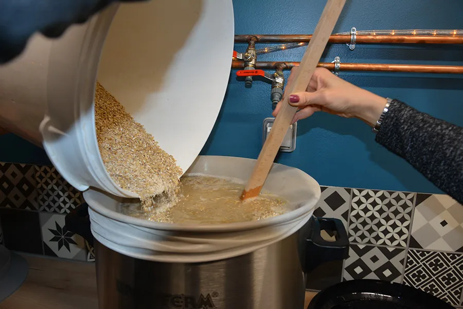 Les Brasseurs de la Vie atelier de brassage initiation