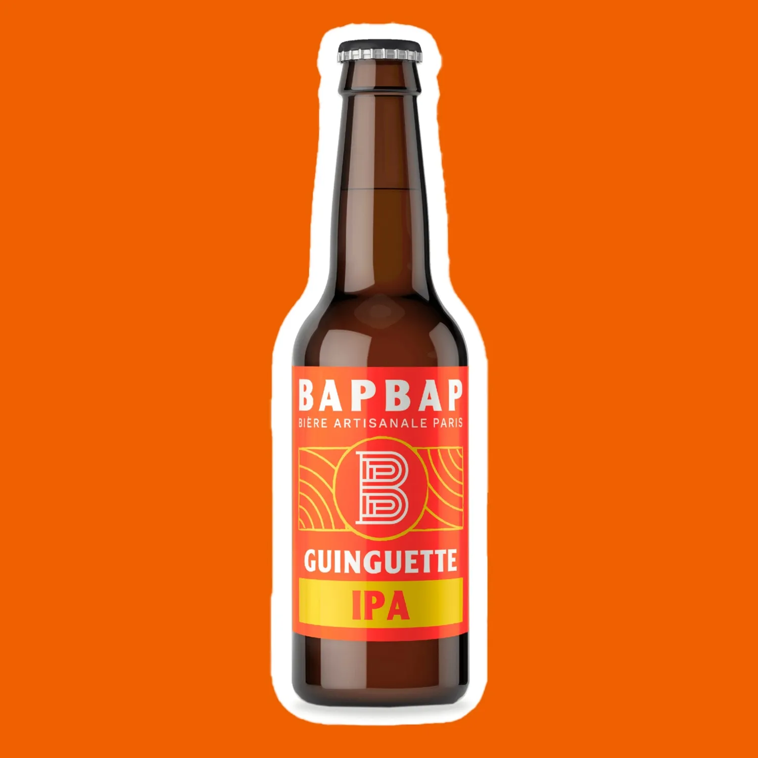 BAPBAP Guinguette IPA 12 bouteilles 33cl mosaic