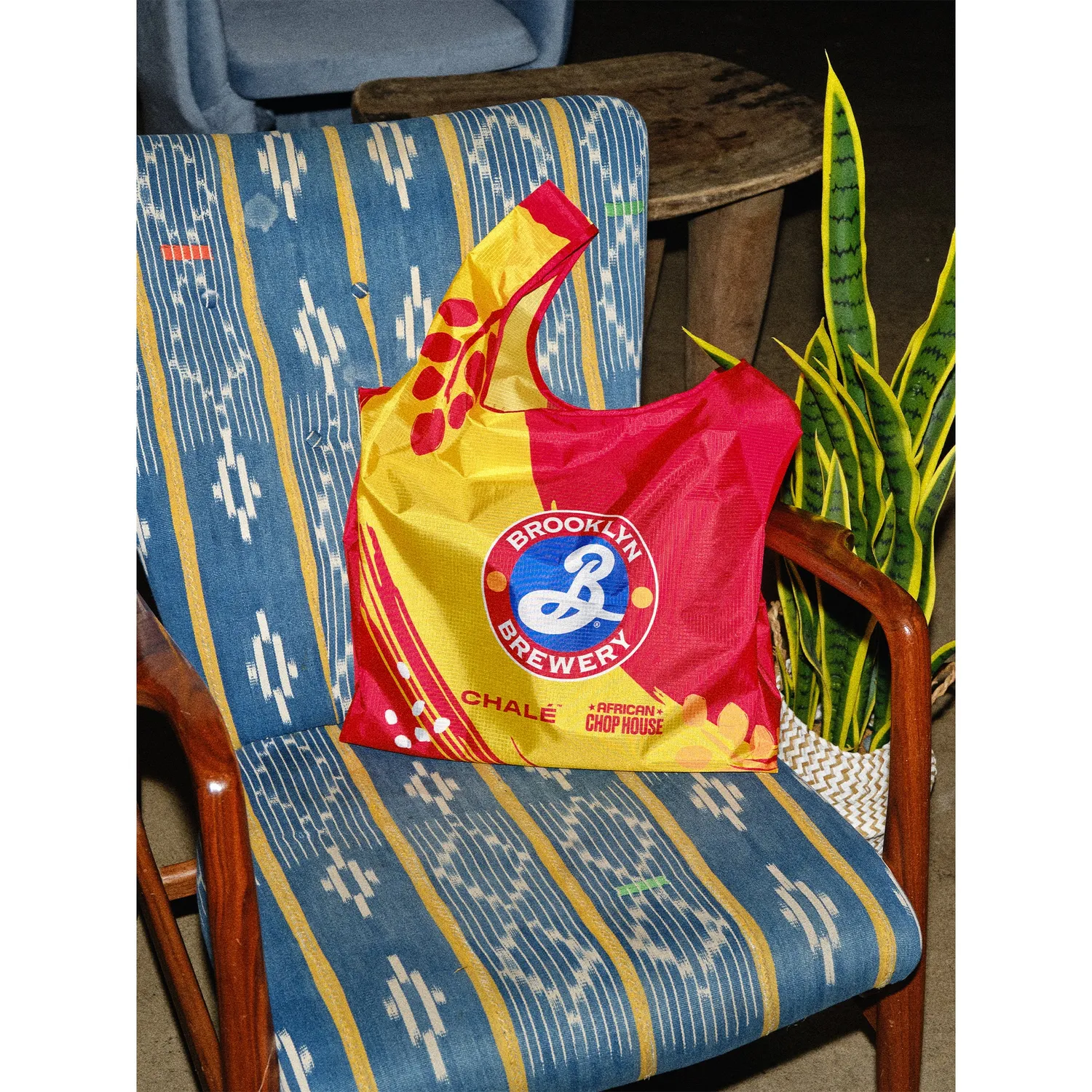 Brooklyn Fonio Rising tote bag nylon pliable Chalé