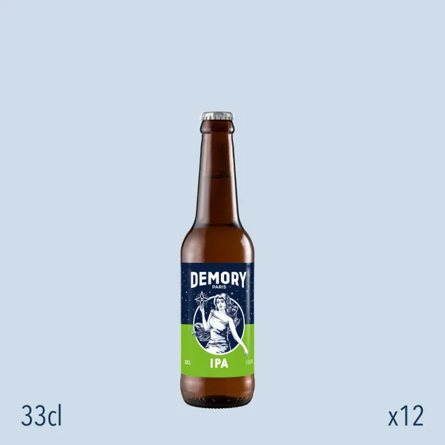 Demory Paris Paris IPA bière IPA 12x33cl fruitée