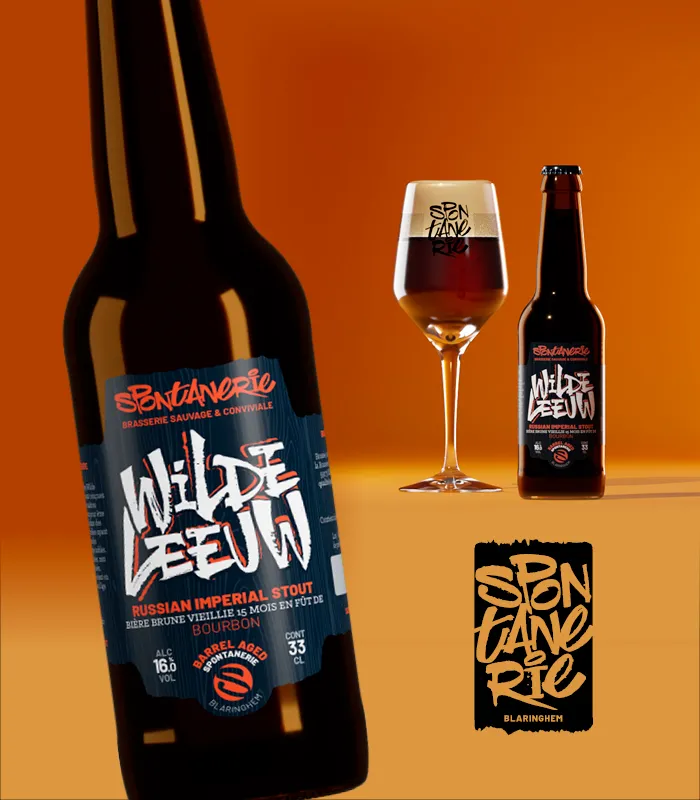 Wilde Leeuw Russian Imperial Stout Bourbon bière noire