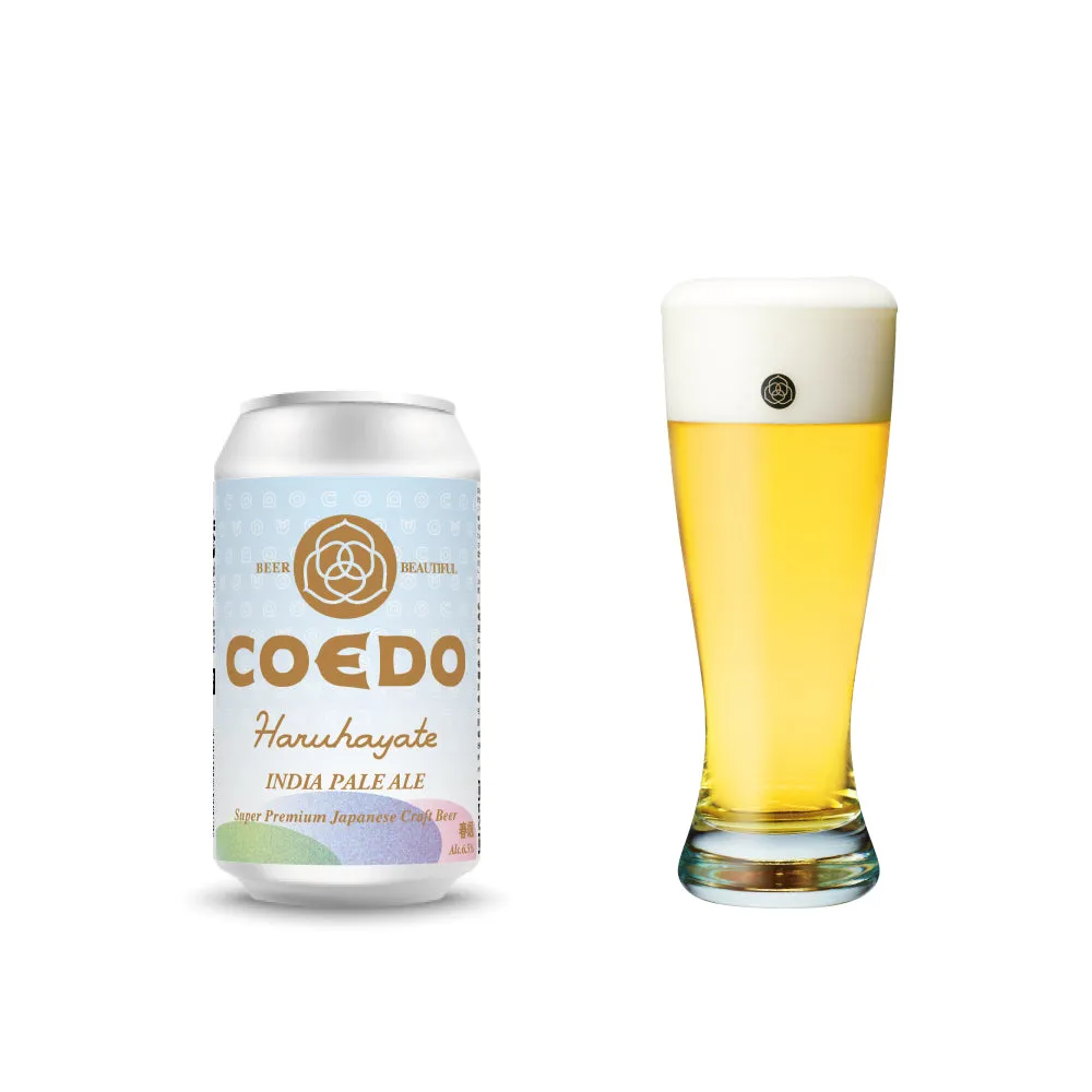 Coedo Haruhayate IPA bière 3 bouteilles Strata Citra