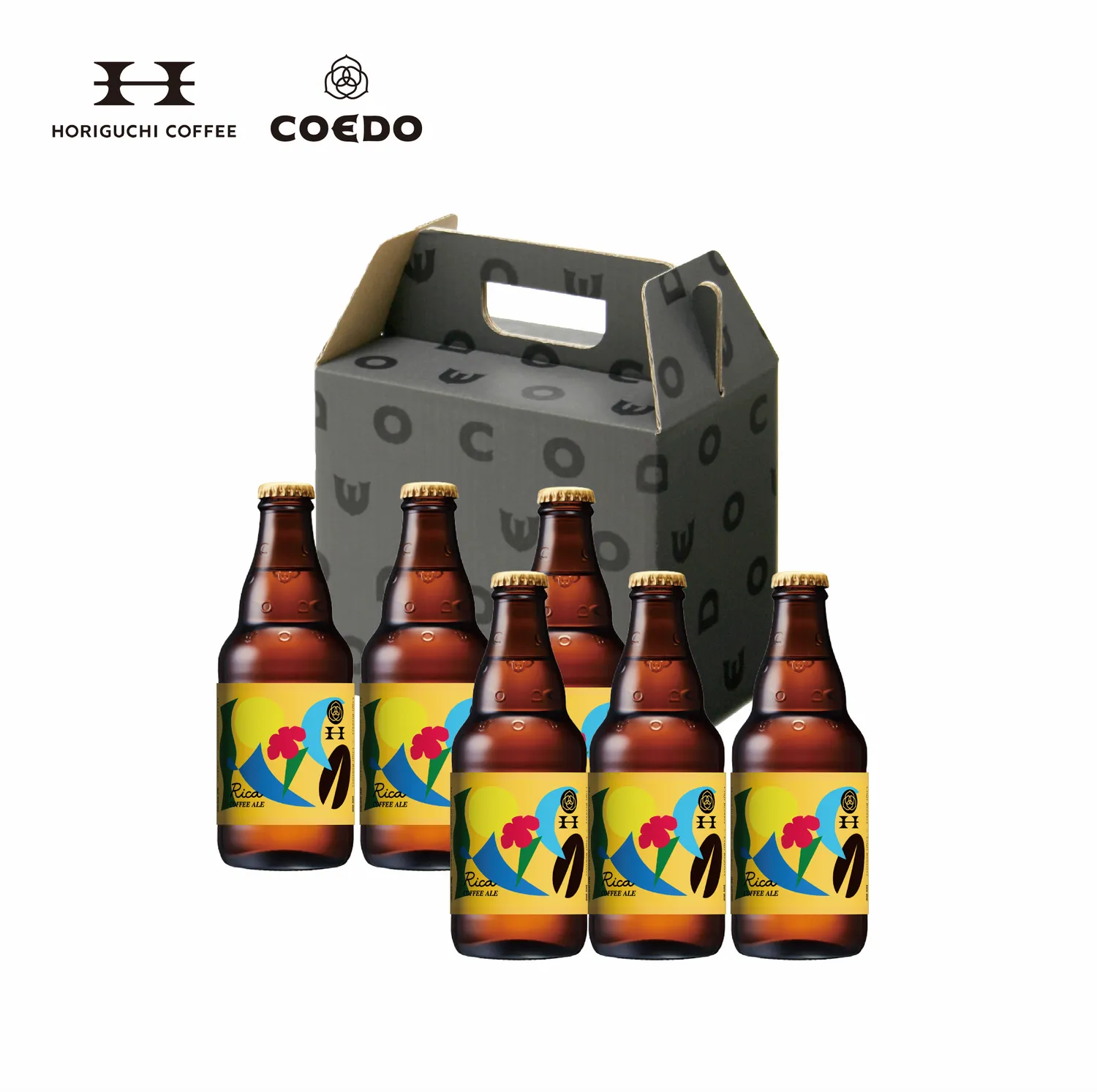 Coedo Rica 2025 bière blanche café 6 bouteilles