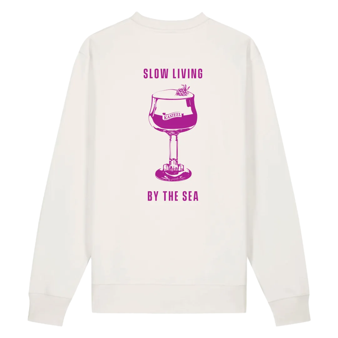 Kasteel Rubus sweat oversize coton bio écru