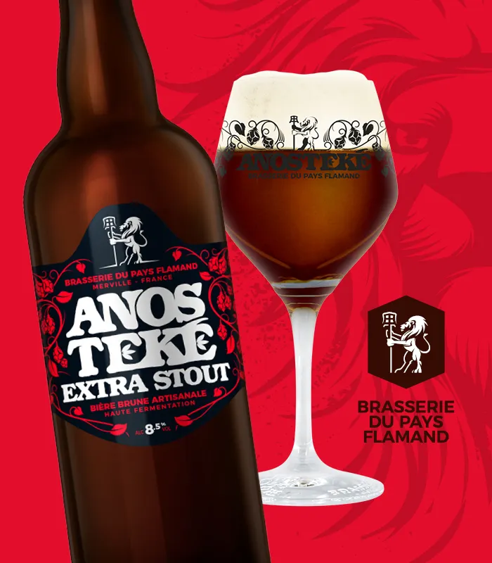 Anosteké Extra Stout bière torrefiée