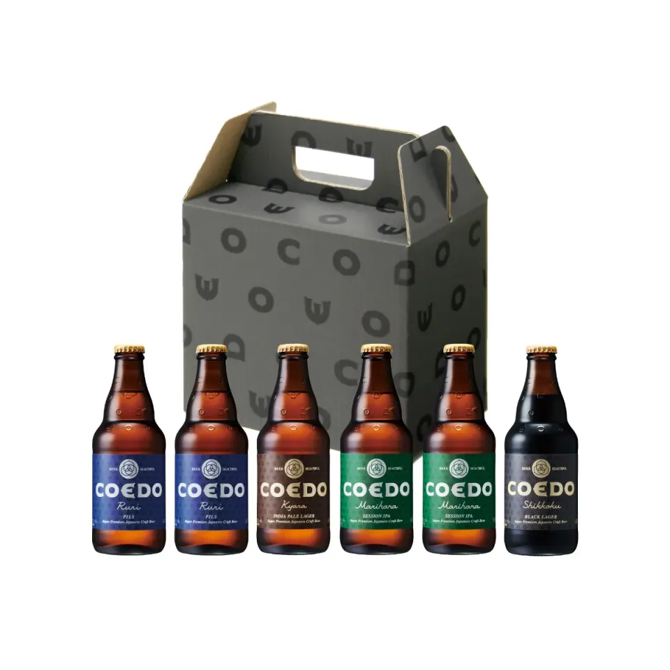 Coedo Classic coffret bières 6 bouteilles assortiment