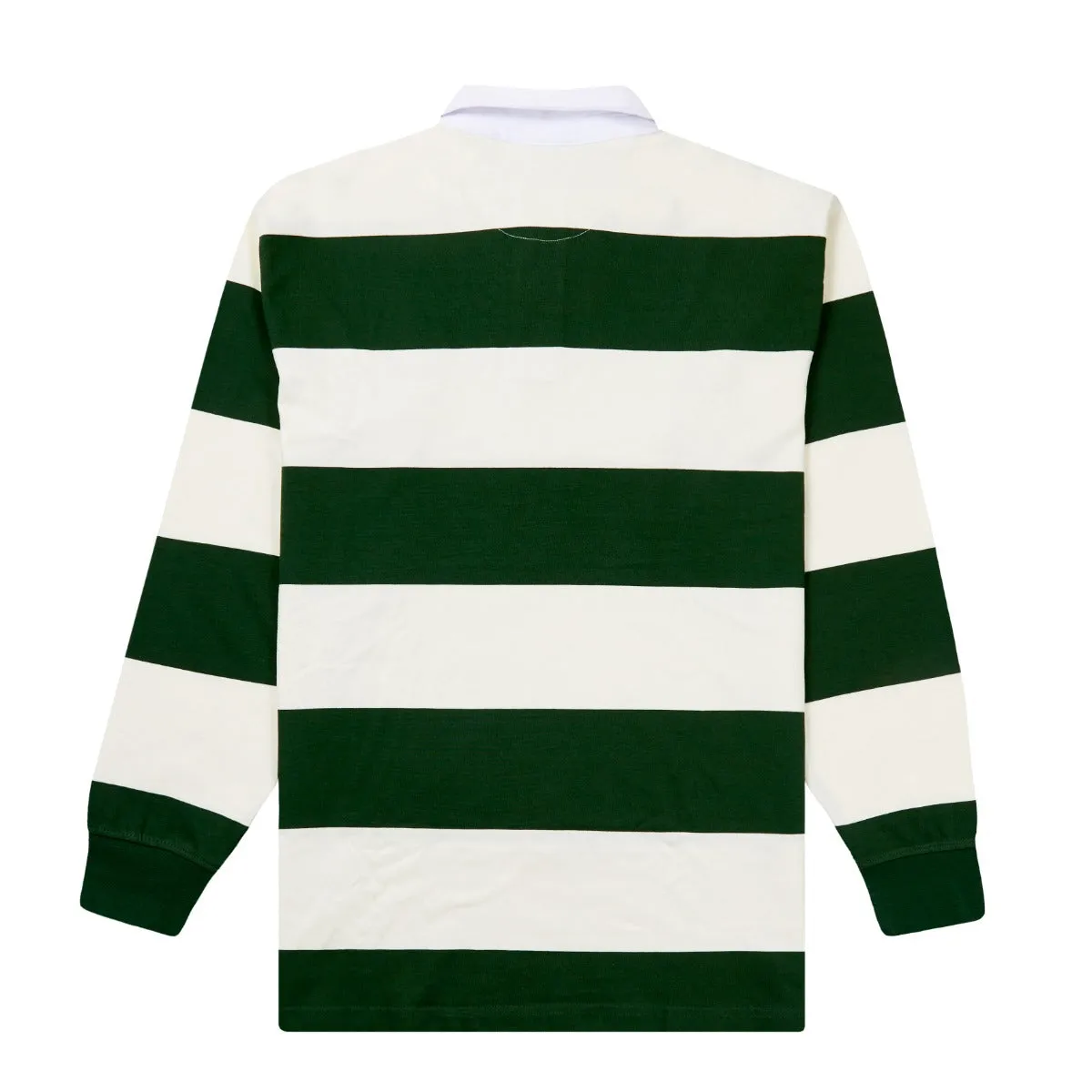 Brooklyn Brewery shirt rugby rayé coton brodé