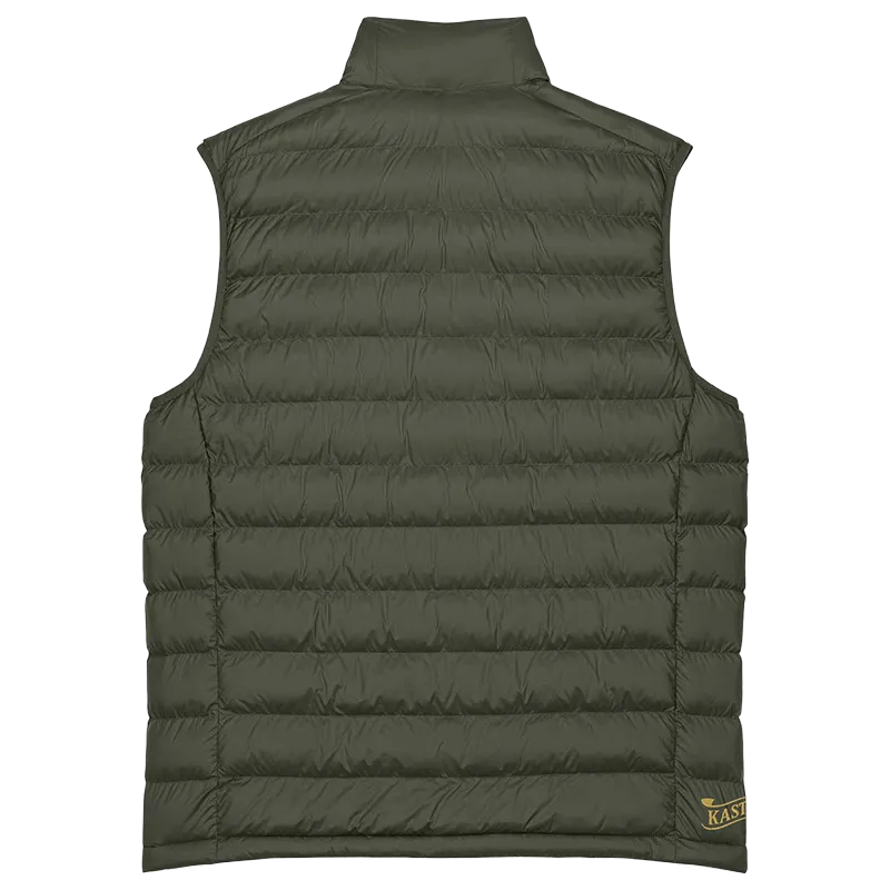 Kasteel Bodywarmer gilet kaki matelassé sans manches