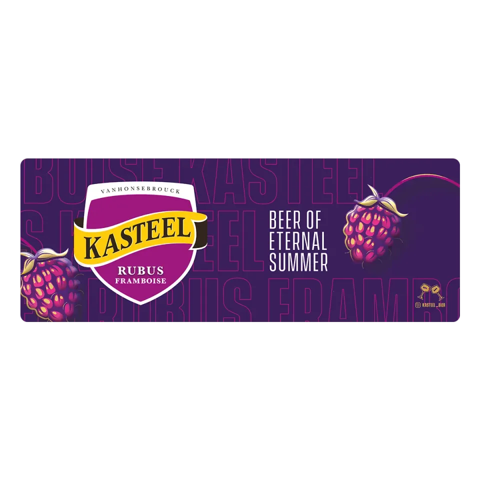 Kasteel Rubus Framboise tapis de bar 58 cm