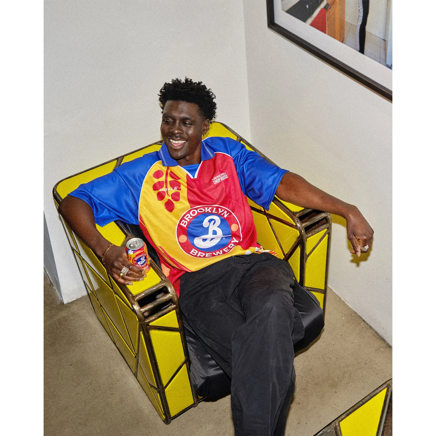 Brooklyn Fonio Rising x Chalé jersey basket S-XXL