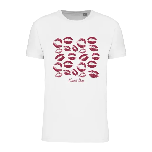 Kasteel Rouge Kiss t-shirt blanc coton bio