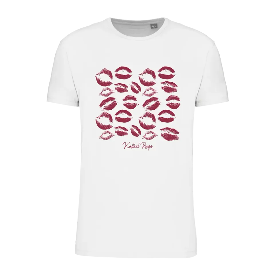 Kasteel Rouge Kiss t-shirt blanc coton bio