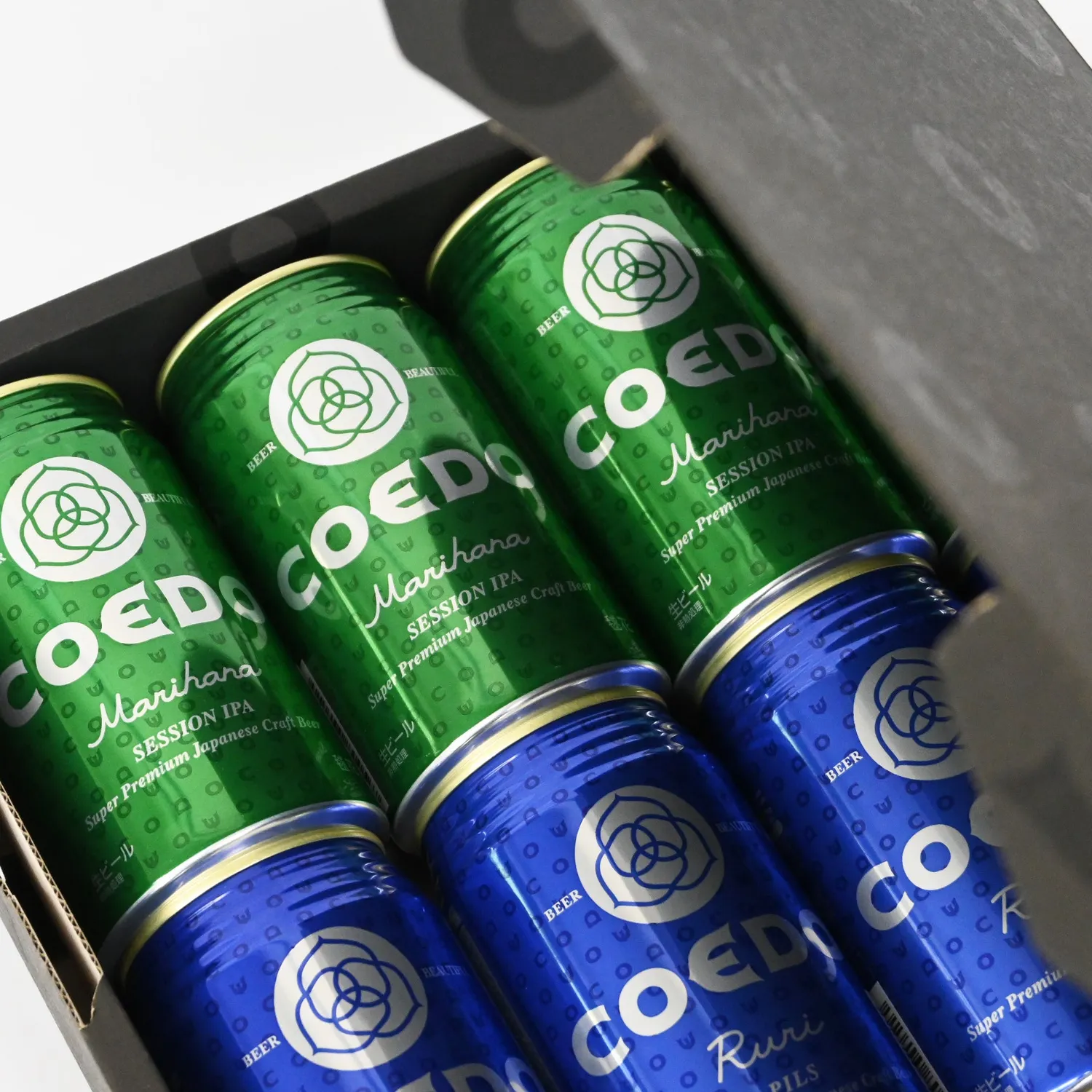 Coedo Coffret 12 canettes bière fraîche houblonnée