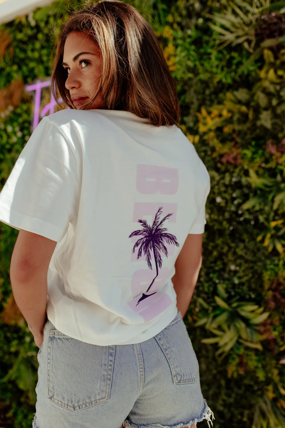 Kasteel Rubus Beach Club t-shirt Beach Vibes coton bio