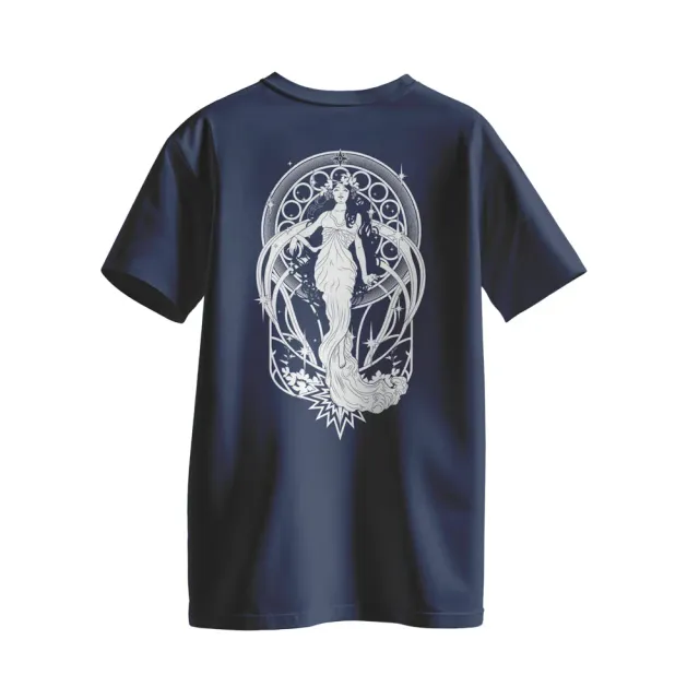 Demory Paris Édition Limitée t-shirt bleu coton bio L