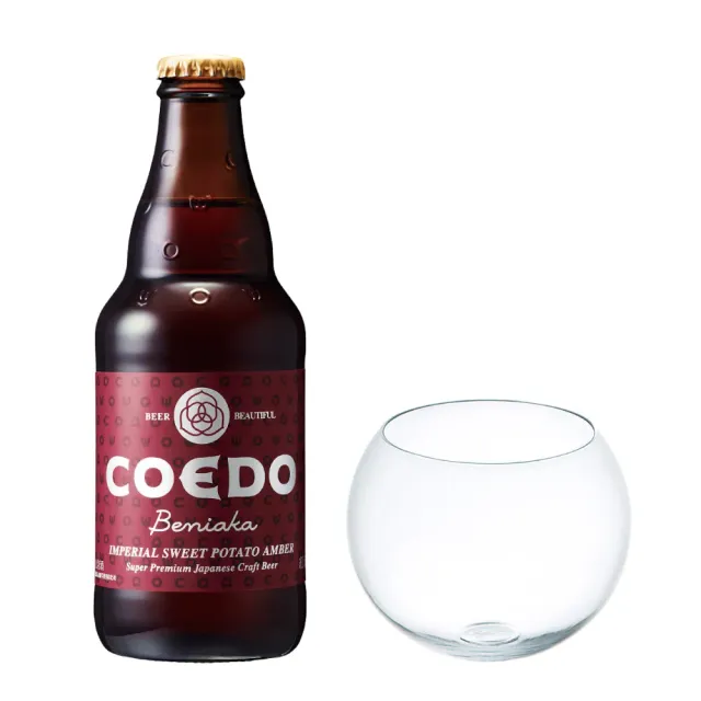 Coedo Sghr su for Beniaka verre + ambrée 333ml